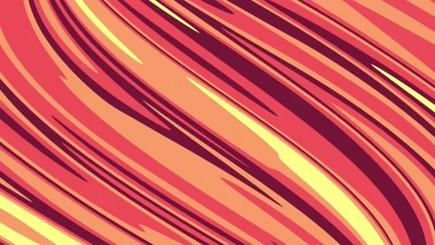 Colorful loop background 4K with moving lines, motion graphics, flat animation Stock Footage 133036875