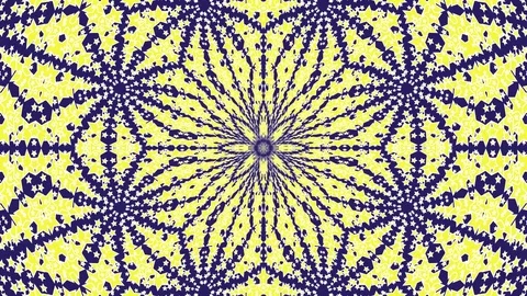 Colorful looping kaleidoscope sequence. Abstract motion graphics background Stock Footage 85186653