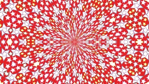Colorful looping kaleidoscope sequence. Abstract motion graphics background Stock Footage 85186901