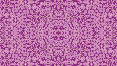 Colorful looping kaleidoscope sequence. Abstract motion graphics background Stock Footage 110407917