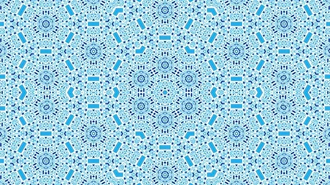 Colorful looping kaleidoscope sequence. Abstract motion graphics background Stock Footage 110409335