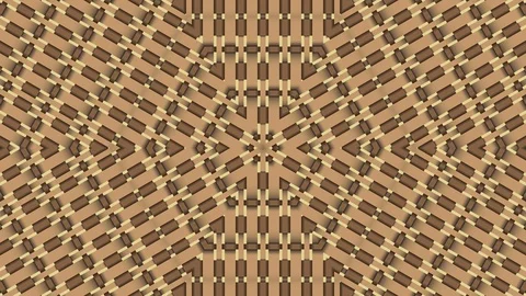 Colorful looping kaleidoscope sequence. Abstract motion graphics background Stock Footage 110411091