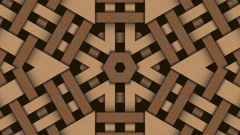 Colorful looping kaleidoscope sequence. Abstract motion graphics background Stock Footage 110411277
