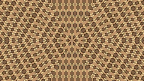 Colorful looping kaleidoscope sequence. Abstract motion graphics background Stock Footage 110412628