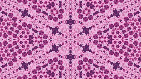 Colorful looping kaleidoscope sequence. Abstract motion graphics background Stock Footage 110414239