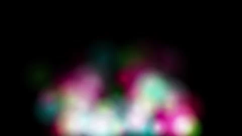 Colorful Looping Motion Graphic Overlay Video stock 336892675
