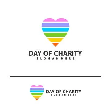 Colorful love logo vector template. Creative Love logo design concepts. Per.. 库存插图