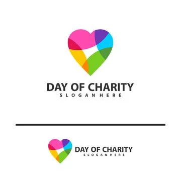 Colorful love logo vector template. Creative Love logo design concepts. Per.. 库存插图