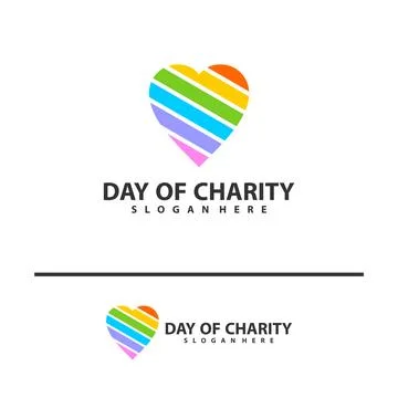 Colorful love logo vector template. Creative Love logo design concepts. Per.. 库存插图