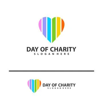 Colorful love logo vector template. Creative Love logo design concepts. Per.. 库存插图