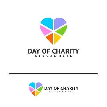 Colorful love logo vector template. Creative Love logo design concepts. Per.. 库存插图