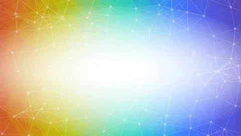 Colorful low poly background. Polygonal design pattern. Bright mosaic modern  Illustrazione stock