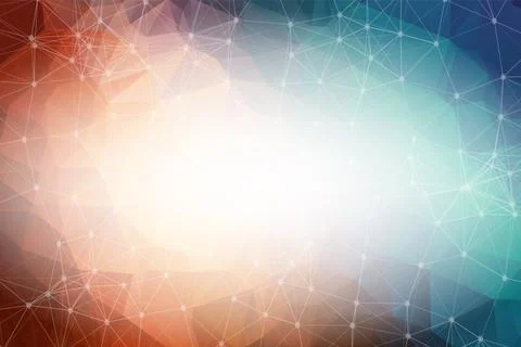 Colorful low poly background. Polygonal design pattern. Bright mosaic modern  Stock Illustration