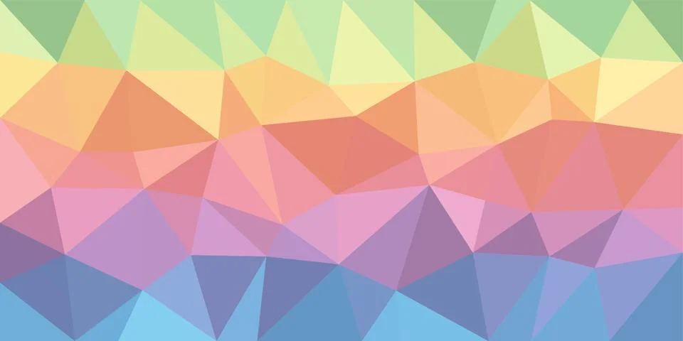 Colorful Low Poly Vector Background Иллюстрация