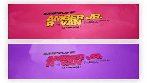 Colorful Lower Thirds 스톡 After Effects