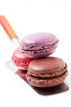 Colorful macaroons Stock-Fotos