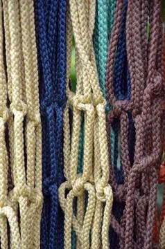 Colorful macrame Foto stock