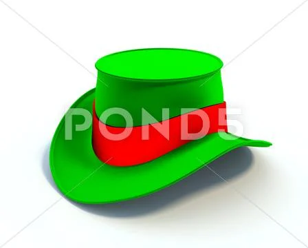 Colorful magic hat Stock Illustration