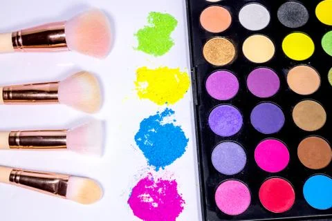 Colorful make-up Stock Photos