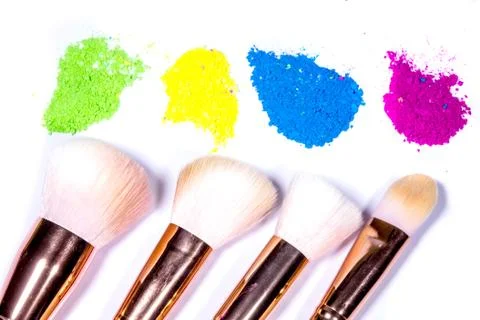 Colorful make-up Stock Photos