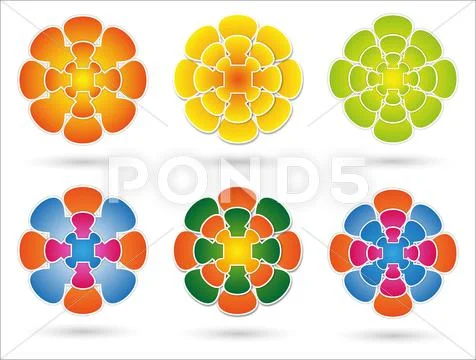 Colorful mandala Stock Illustration