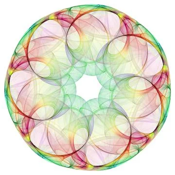 Colorful Mandala Illustrazione stock