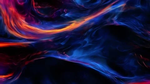 Colorful marble liquid flow has unique and beautiful pattern lines. 4K Video stock 295759168