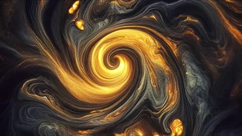 Colorful marble liquid flow has unique and beautiful swirl pattern gold. 4K 스톡 동영상 295761505