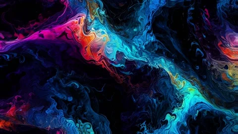 Colorful marble liquid flow has unique and beautiful pattern lines. 4K 스톡 동영상 295763464
