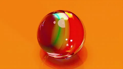 Colorful marble sphere 스톡 일러스트