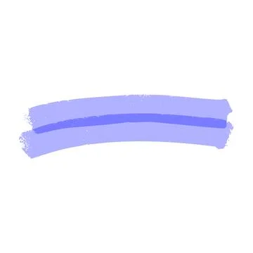 Colorful marker highlight strokes, scribble underlines, cute hand drawn pen Stock Illustration