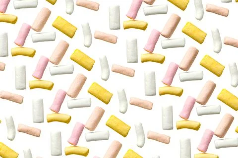 Colorful marshmallows. pattern. Foto stock