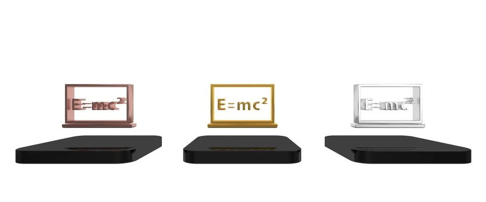 Colorful Math system of equation solution on chalkboard icon isolated on wh.. Stock Illustration