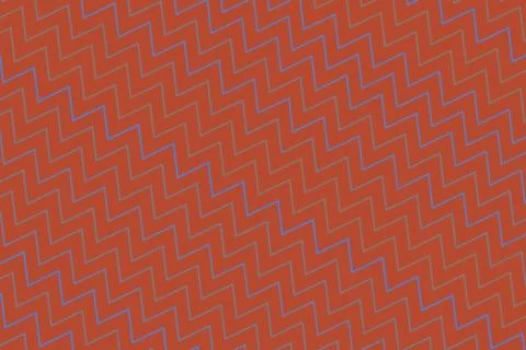 Colorful maze pattern with red and blue geometric shapes 스톡 일러스트