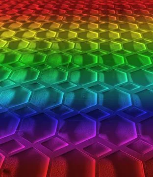 Colorful of metal mesh on the wall pattern, texture background Ilustración de archivo