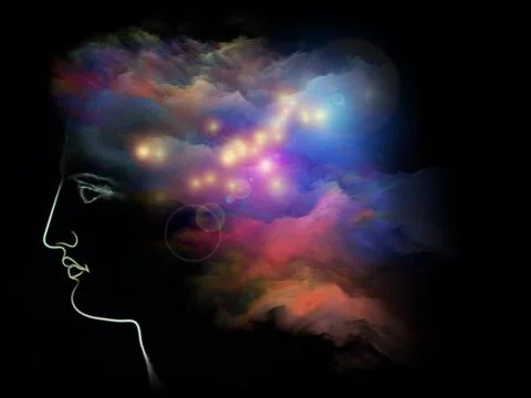 Colorful Mind Stock-Illustration