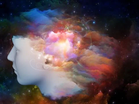 Colorful Mind Illustrazione stock