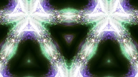 Colorful mirrored abstract Stockbeeldmateriaal 53067538