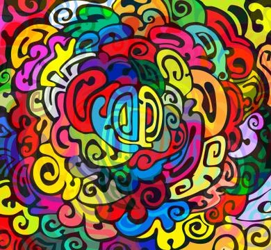 Colorful modern background Stock Illustration