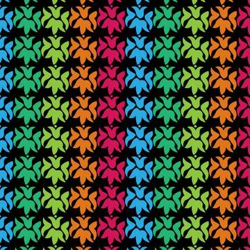 Colorful modern pattern for textile print, abstract texture, fashion design Stock Illustration