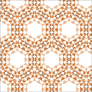 Colorful mosaic abstract Seamless pattern Illustrazione stock