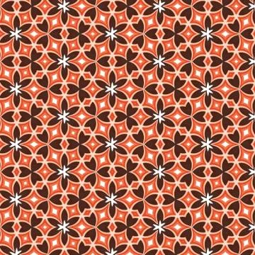 Colorful mosaic abstract Seamless pattern Illustrazione stock