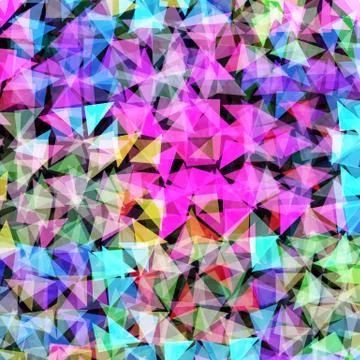 Colorful mosaic abstract vector background Stock Illustration