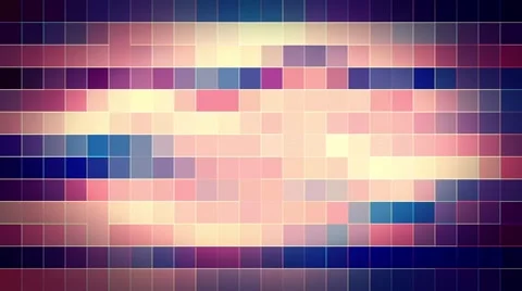 Colorful mosaic flat random animation Stock Footage 58946170