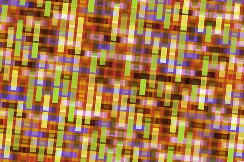 Colorful mosaic pattern with bright rectangular shapes Stockillustratie