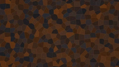 Colorful mosaic pattern with earthy tones and varied shapes Stock Footage 337952423