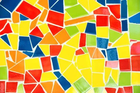 Colorful mosaic pattern Fotos Stock