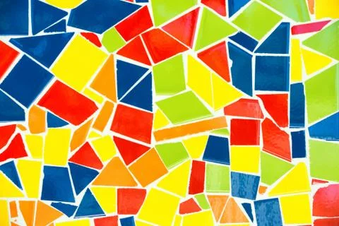 Colorful mosaic pattern Stock Photos