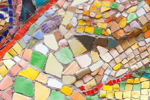 Colorful mosaic pattern Stock Photos