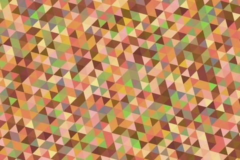 Colorful mosaic pattern with small cubes in various shades Stock Photos